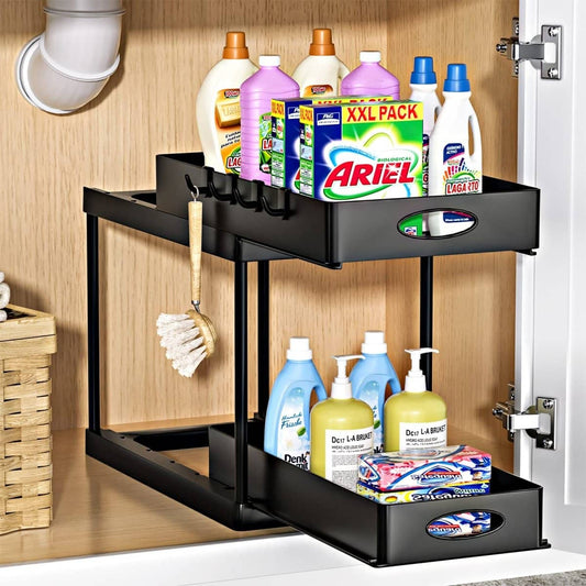 Dual Sliding Organizer Rack - GrandHeim