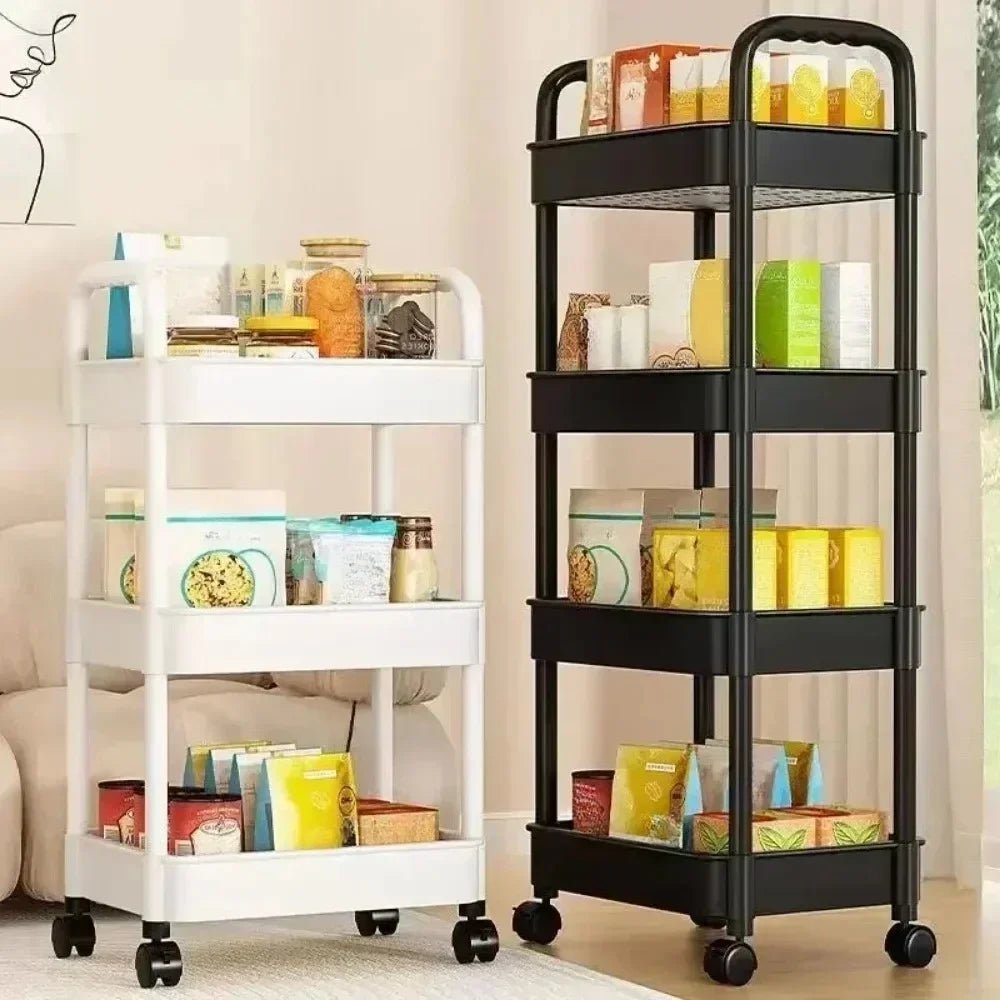 Rolling Storage Cart Rack - GrandHeim