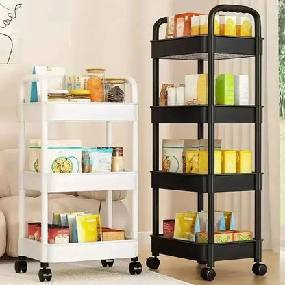 Rolling Storage Cart Rack - GrandHeim