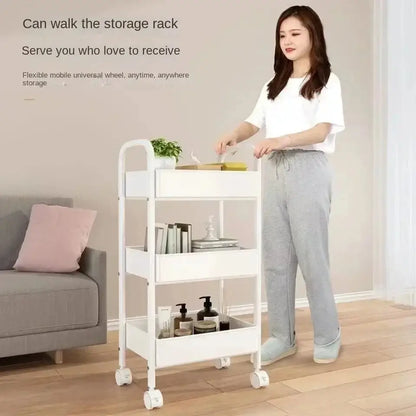 Rolling Storage Cart Rack - GrandHeim