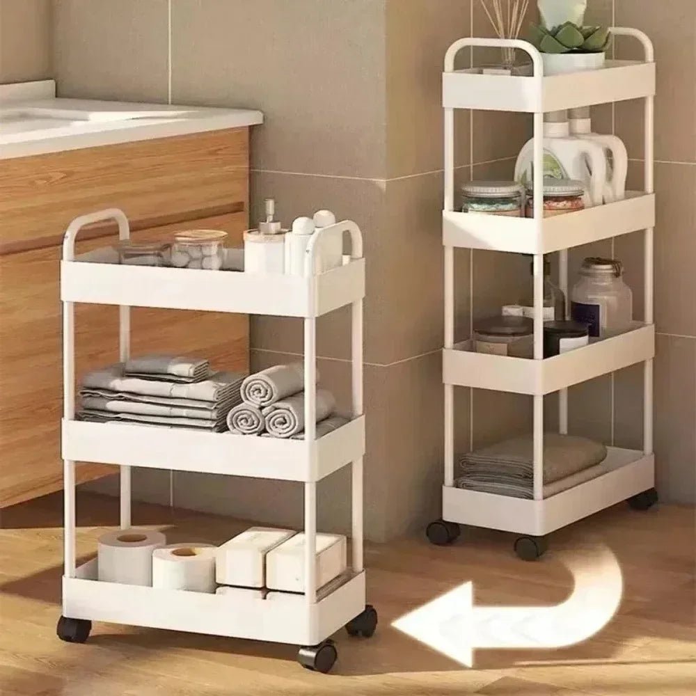 Rolling Storage Cart Rack - GrandHeim