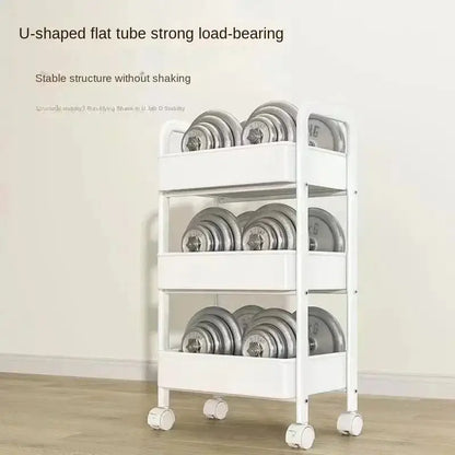 Rolling Storage Cart Rack - GrandHeim