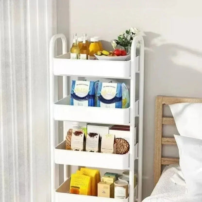 Rolling Storage Cart Rack - GrandHeim