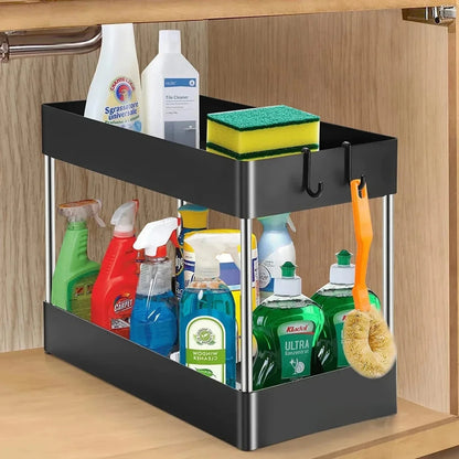 Under Sink Organizer Rack - GrandHeim