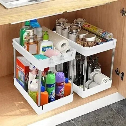 Under Sink Organizer Rack - GrandHeim