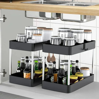 Under Sink Organizer Rack - GrandHeim