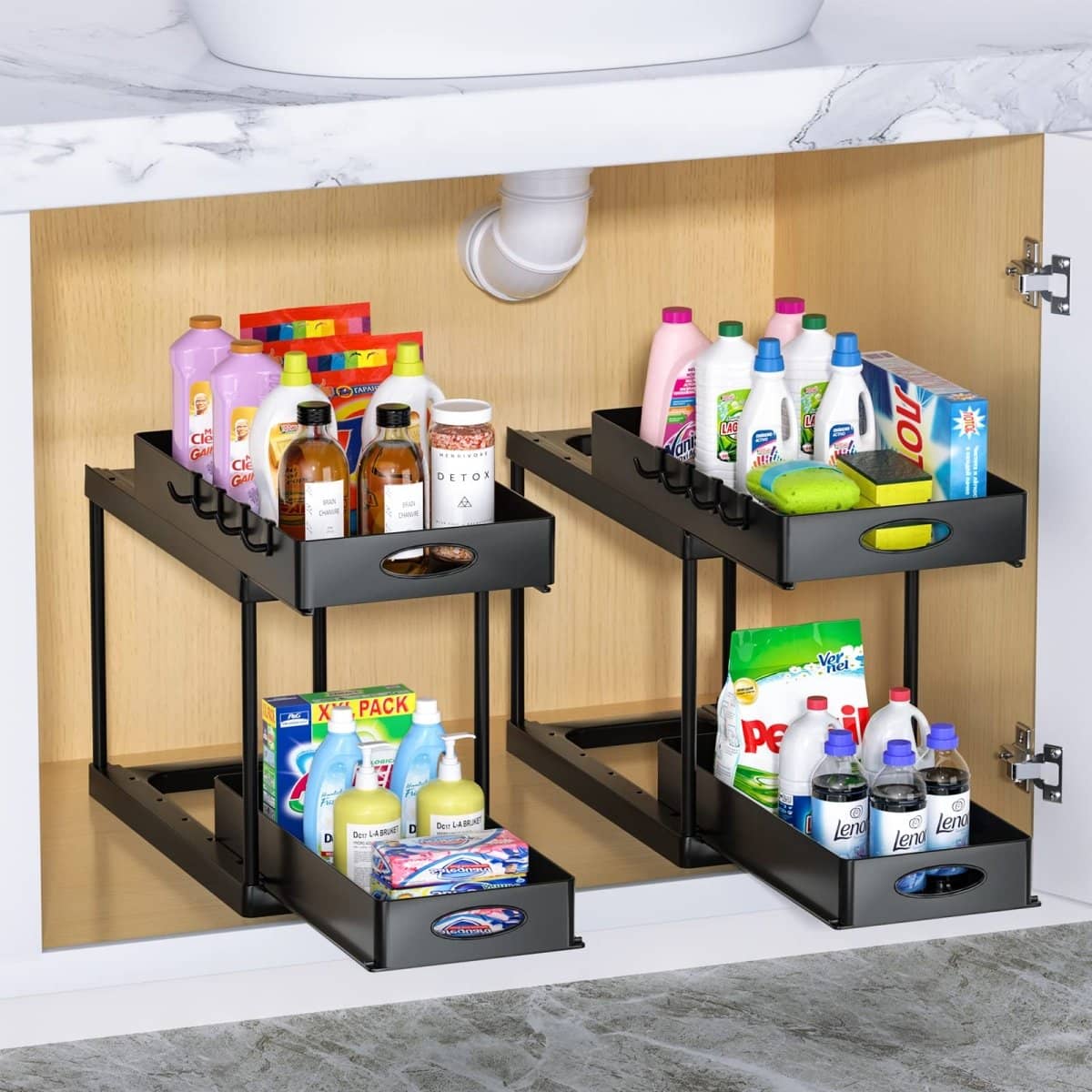 Dual Sliding Organizer Rack - GrandHeim