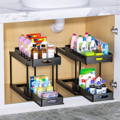 Dual Sliding Organizer Rack - GrandHeim