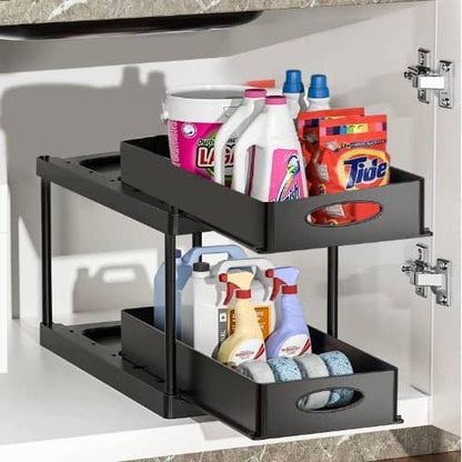 Dual Sliding Organizer Rack - GrandHeim