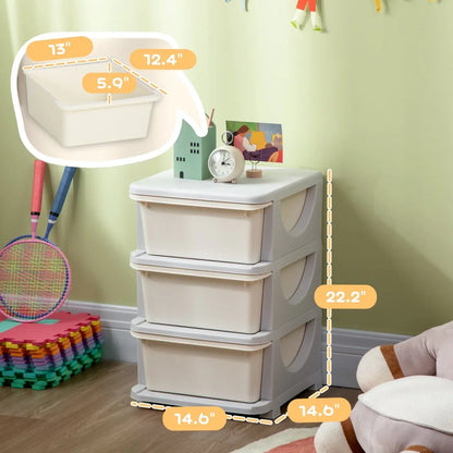 3-Tier Kids Toy Organizer - GrandHeim