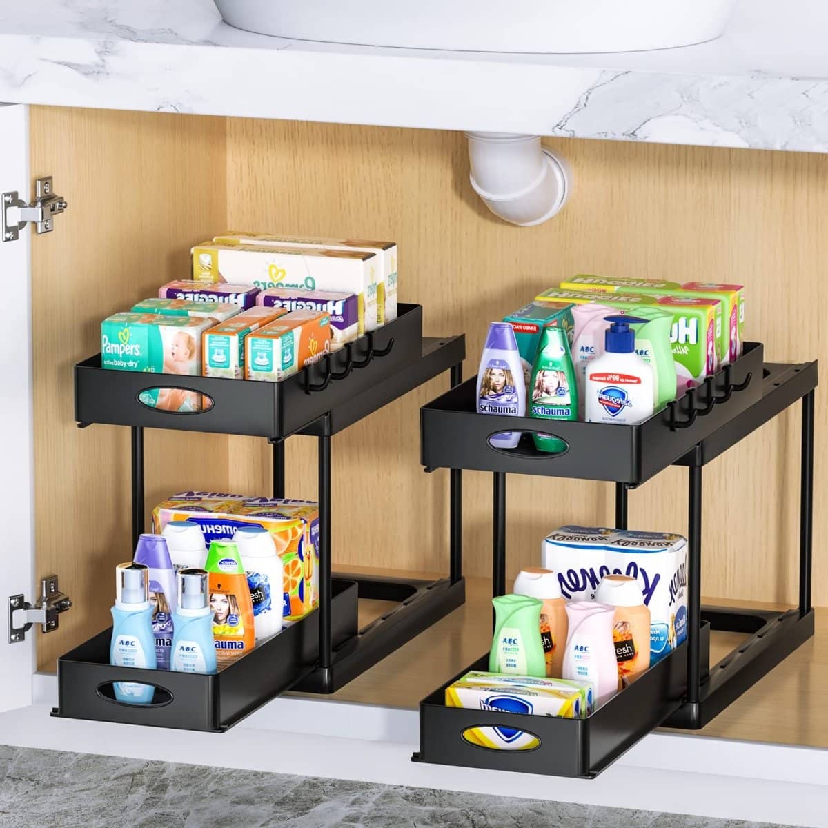 Dual Sliding Organizer Rack - GrandHeim