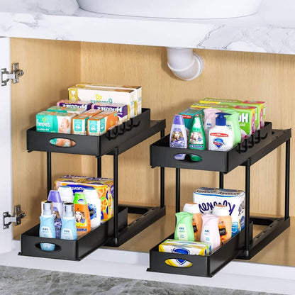 Dual Sliding Organizer Rack - GrandHeim
